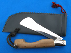 Coltello senza punta, lama in C90