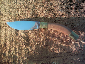 Coltello da scuoio in legno