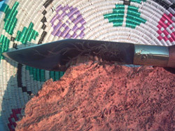 Coltello da scanno in legno